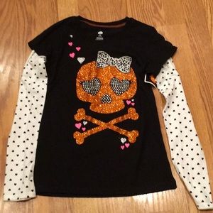 Cute kids pumpkin t shirt